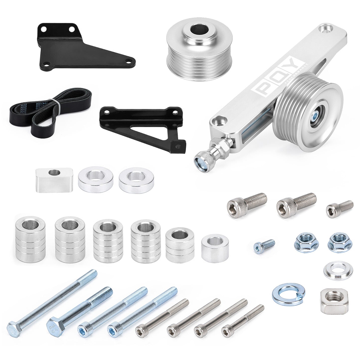 A/C  P/S Replace Pulley Belt Kit for Honda for Acura K20 K24 K Swap RSX