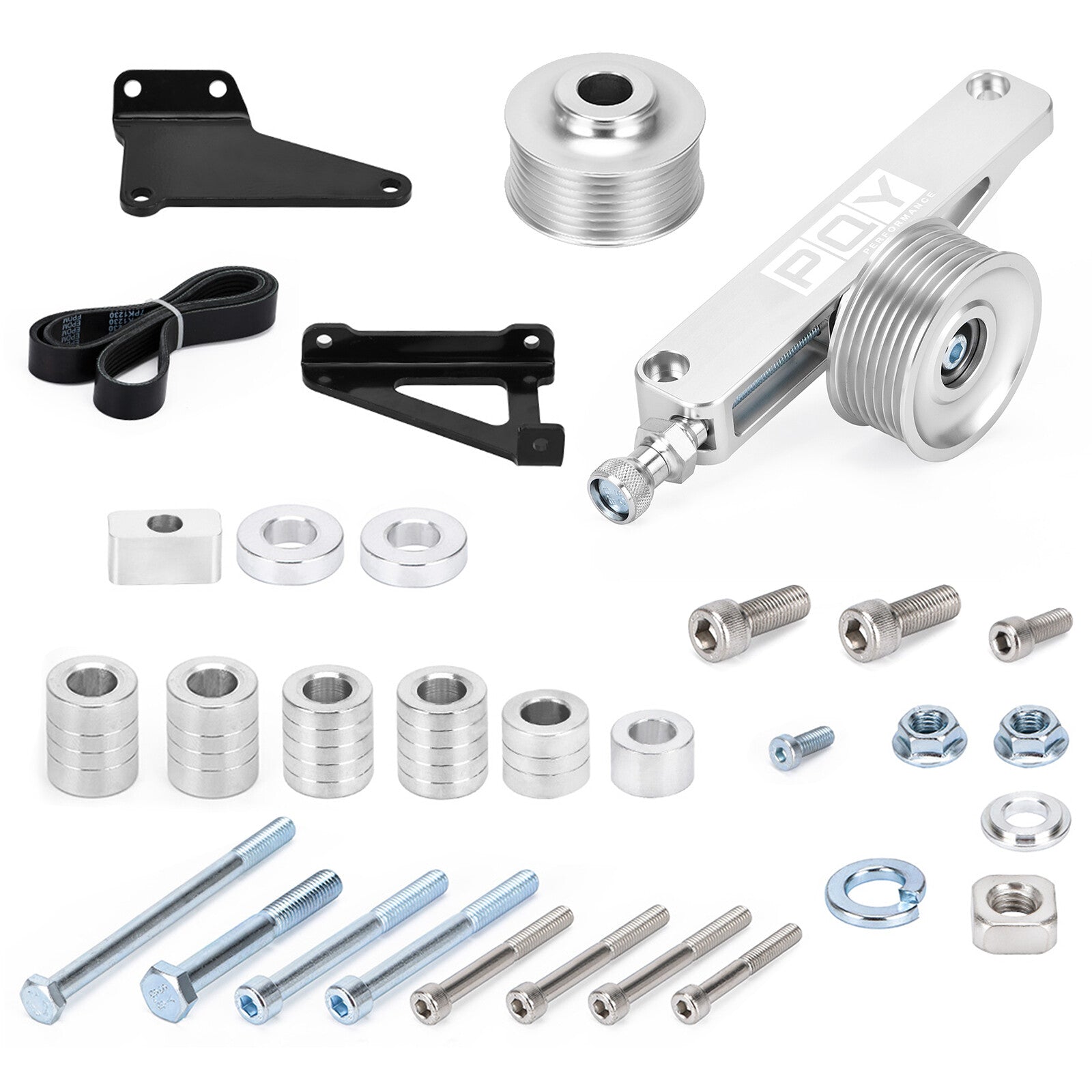A/C  P/S Replace Pulley Belt Kit for Honda for Acura K20 K24 K Swap RSX