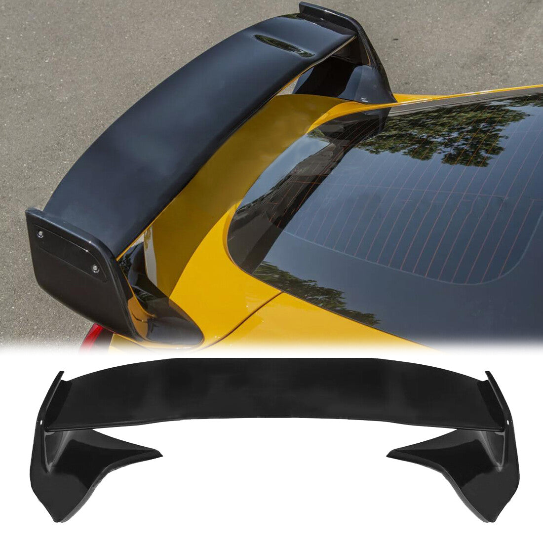 Rear Trunk Lid Wing Spoiler For 20-Up for Toyota GR Supra | ST Style GLOSSY BLACK