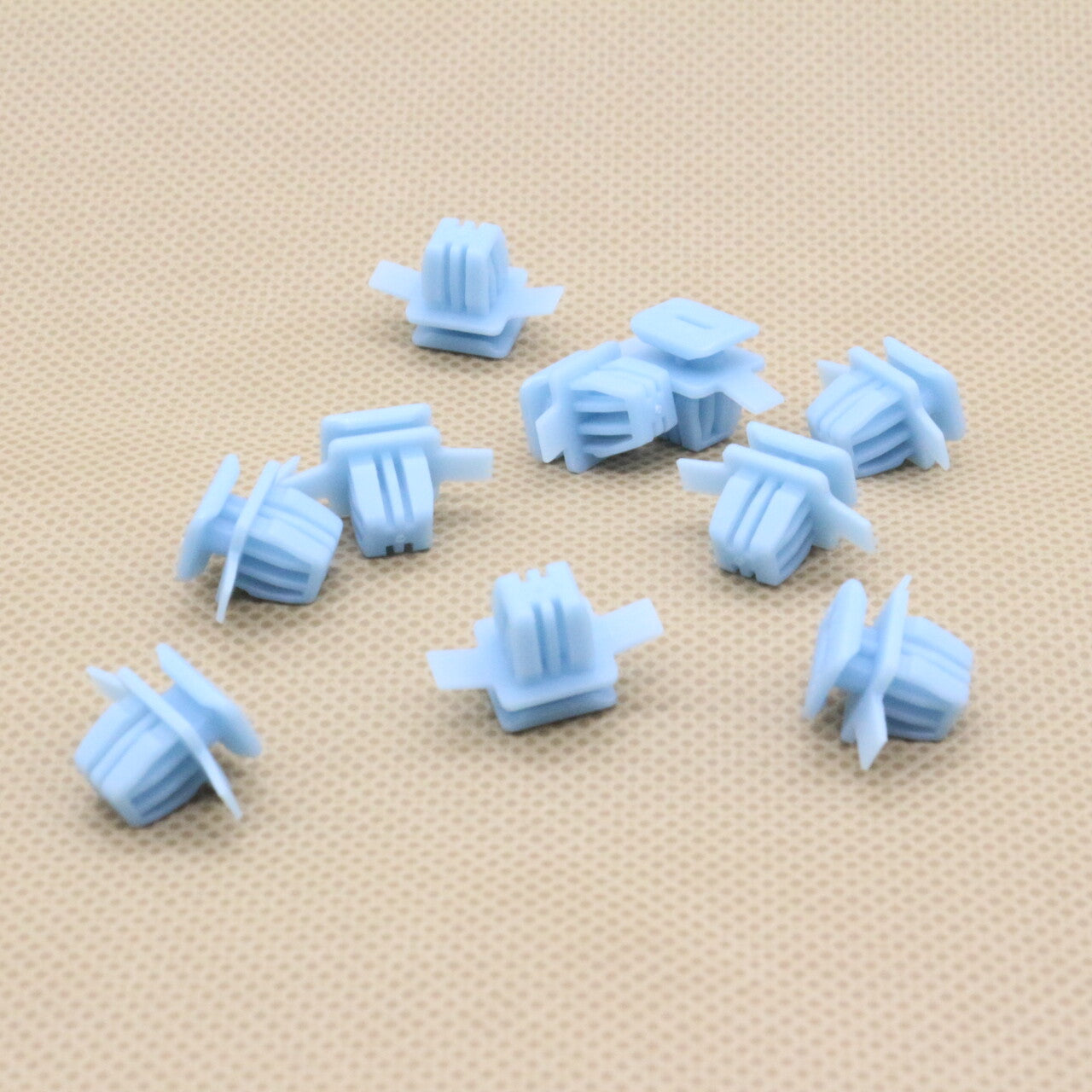 Fender  Rear Door Pillar Exterior Trim Clip for Honda 91513-SYP-003,Pack of 10