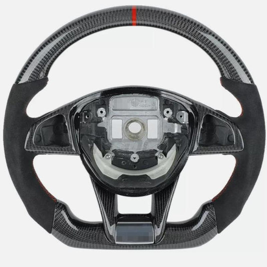 Carbon fiber steering wheel replacement parts for Mercedes -AMG GT SC SL63 SL65 CLA45