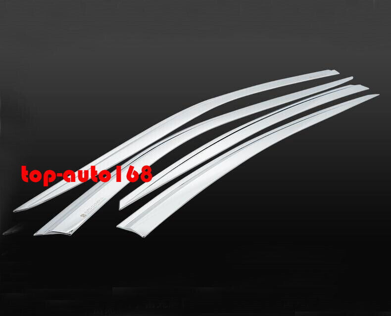 for Lexus ES350 300h 2019-24 silver Window Visor Vent Sun Shade Rain Guard trim