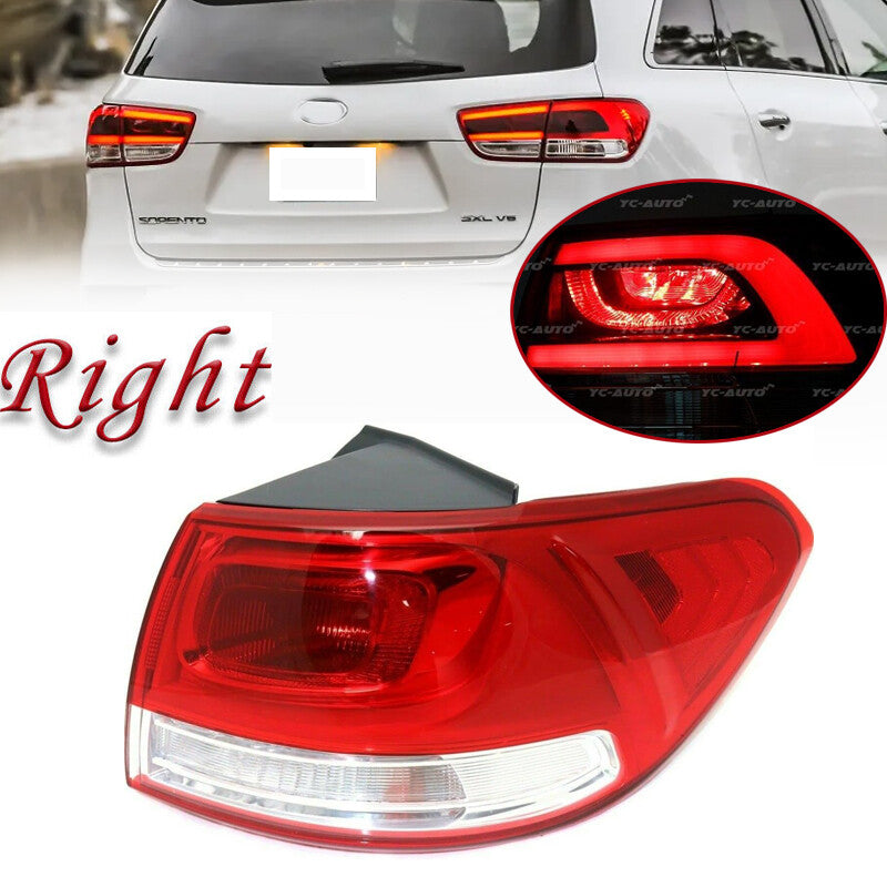 Right For 2015-2018 for Kia Sorento L LED Rear Bumper Tail Light Brake Lamp Outside