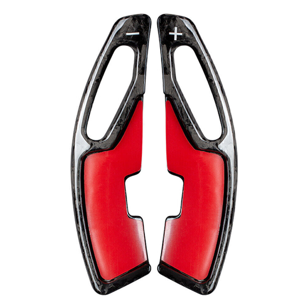 Forged Carbon Fiber Steering Wheel Paddle Shifter Extension for Lexus IS NX RC