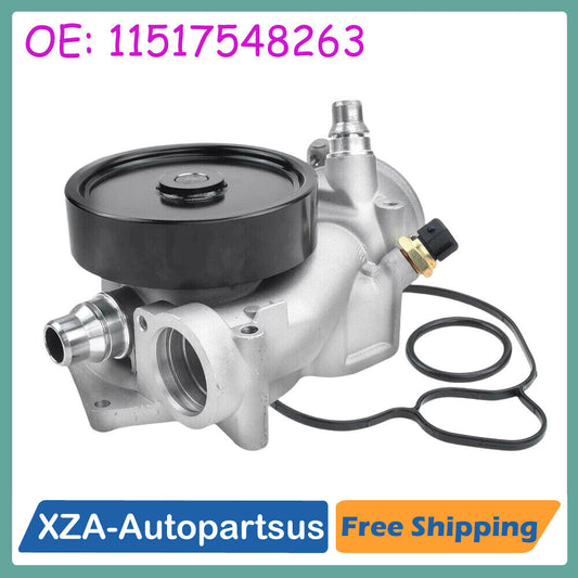 Engine Water Pump with Gasket Pulley for BMW 550i xDrive 650i 750i X5 X6 4.4L