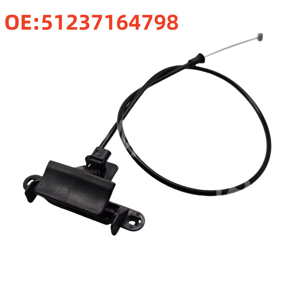 Fit for BMW for X5 2007-2014 Car Front Engine Hood Release Cable 51237164798 Trim