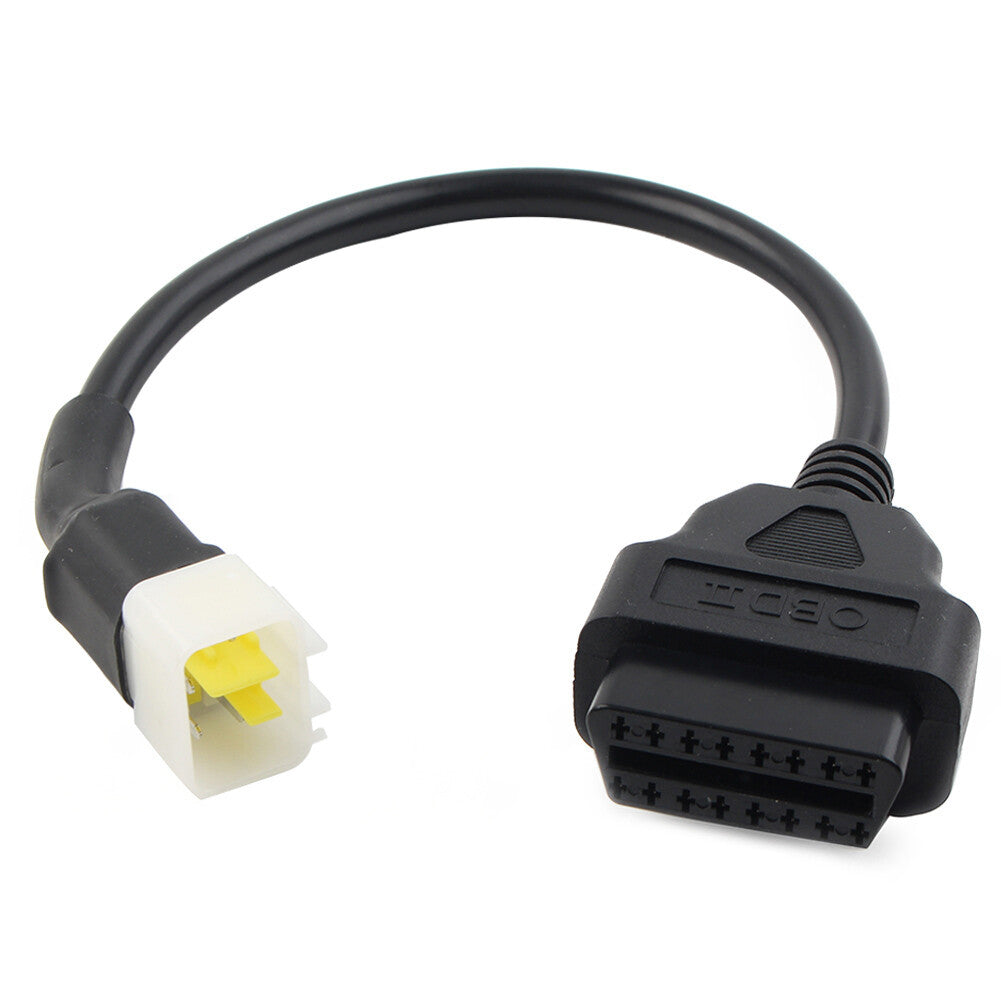 Fit For BENELLI Motorcycle OBD2 Diagnostic Cable Adapter 6 to 16 pin For Delphi