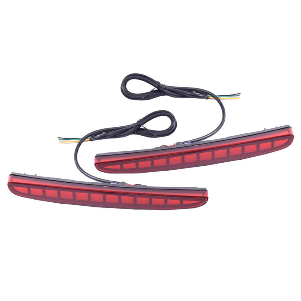 LED Brake Light Rear Bumper Reflector Driving Fog Lamp Fit for Honda for Civic Hatchback