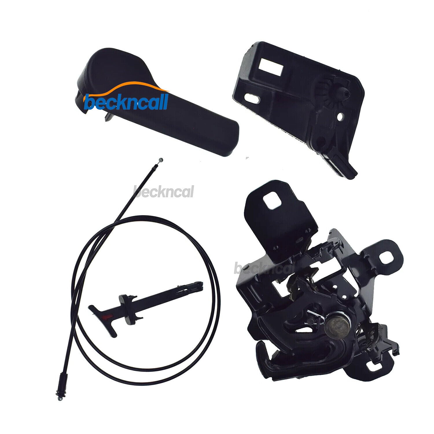 Hood Latch Pull Rod Release Handle Bracket Cable Kit for VW Eos for Jetta for Golf GTI