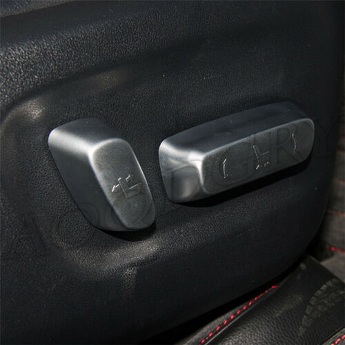 Matte Silver for Seat Adjustment Button Moulding Trim for LEXUS NX200T 300H 2015-21