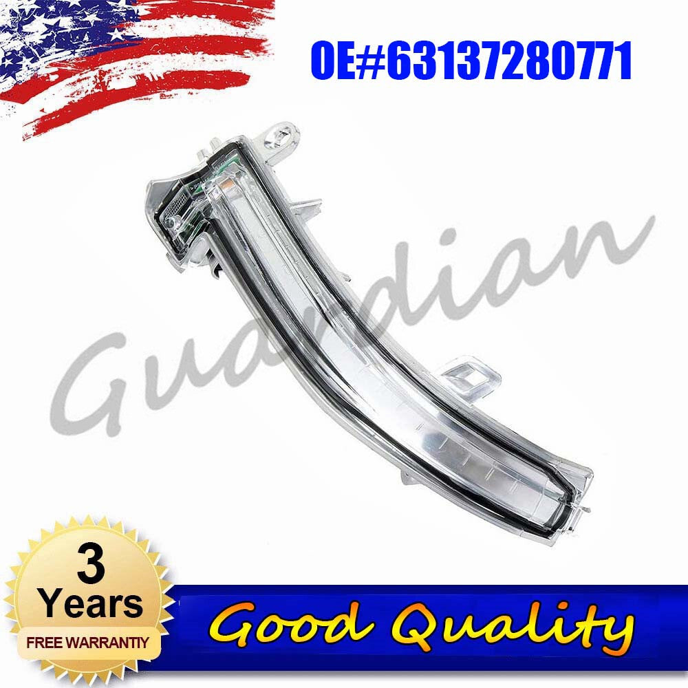Drivers Side Left Mirror Turn Signal Light Lamp 63137280771 for BMW 440i 335i