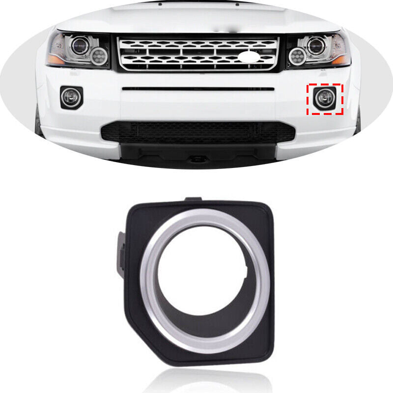 Left Front Fog Driving Light Cover Trim Fit for Land Rover LR2 Discovery 2013-15