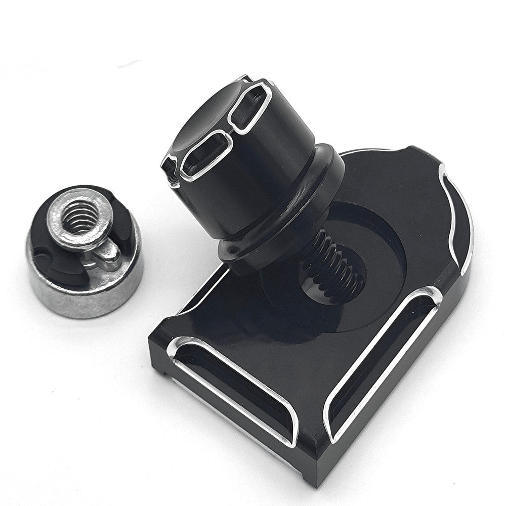 Fender Rear for Seat Bolt Screw Nut Mount Tab Knob Cover for Harley Touring 86-23