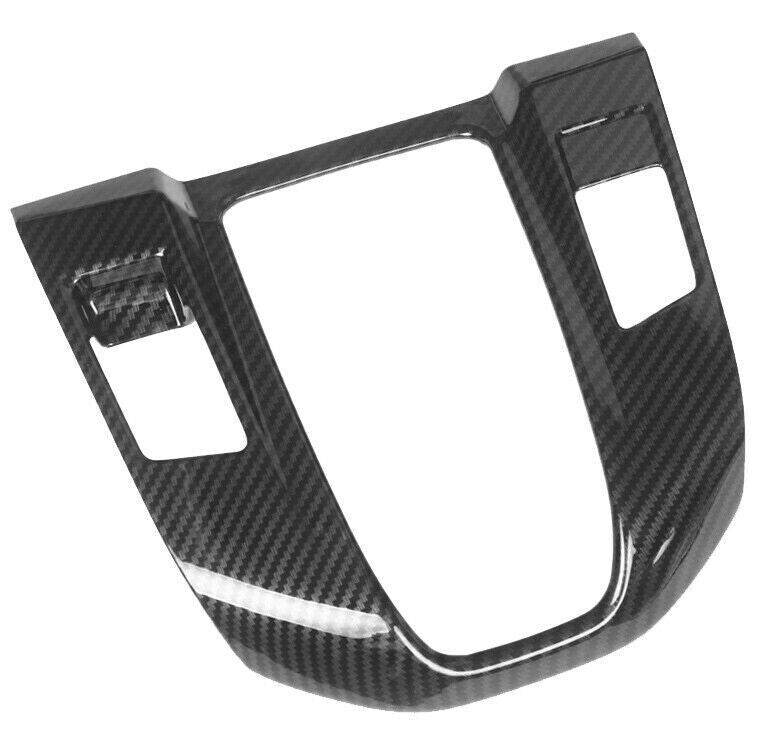 Console Gear Shift Frame Cover Trim 1X for Honda CRV CR-V 2017-2022 Carbon Fiber