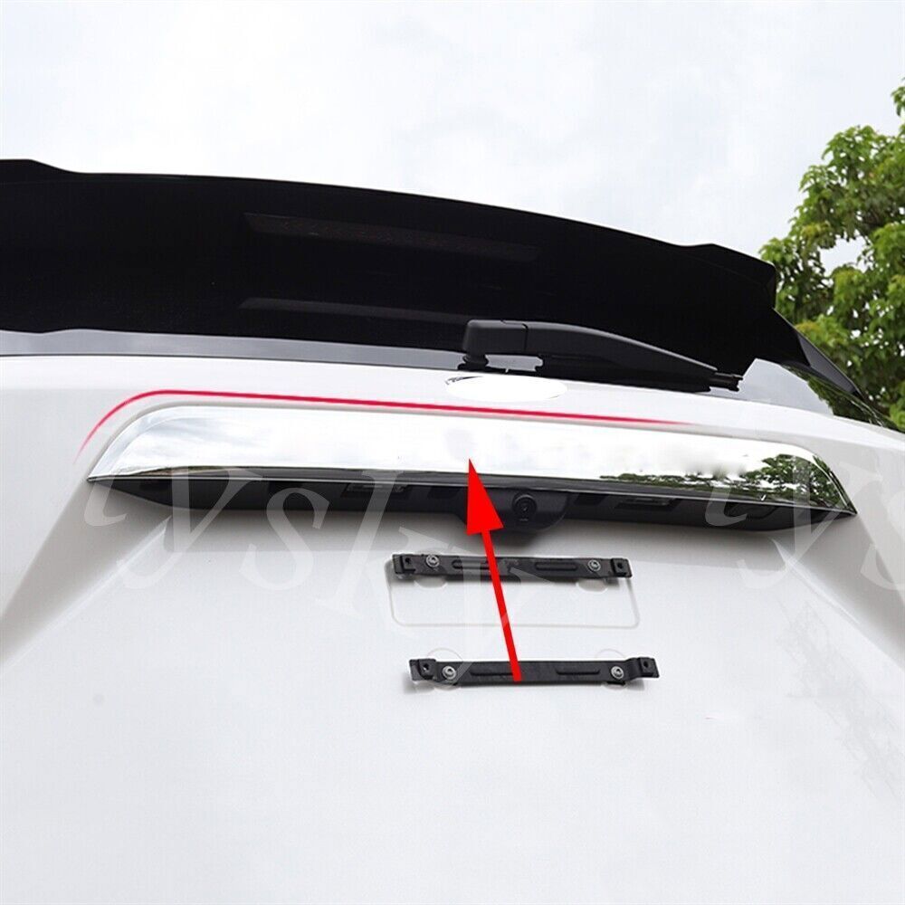 1PCS Chrome Rear Tail Trunk Lid Cover Trim Accessories for Ford Explorer 20-2024
