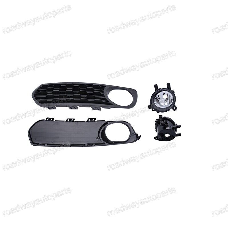 Bumper Driving Fog Light Lamps w/Cover Bezel for BMW 1 Series F20 F21 2012 2013