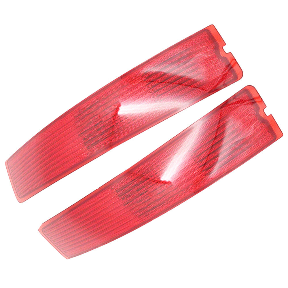 Rear Bumper Reflectors Left Right for 2007 2008 2009 2010-2014 for Volvo XC90 Red