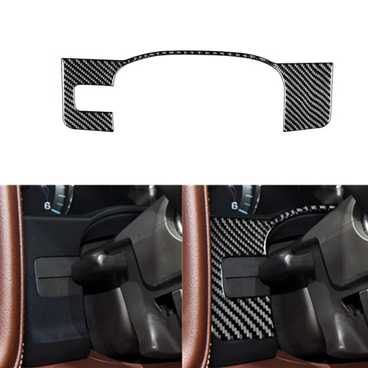 Carbon Fiber Below Speedometer Surround Trim For Silverado for GMC for SIERRA 2014-2018