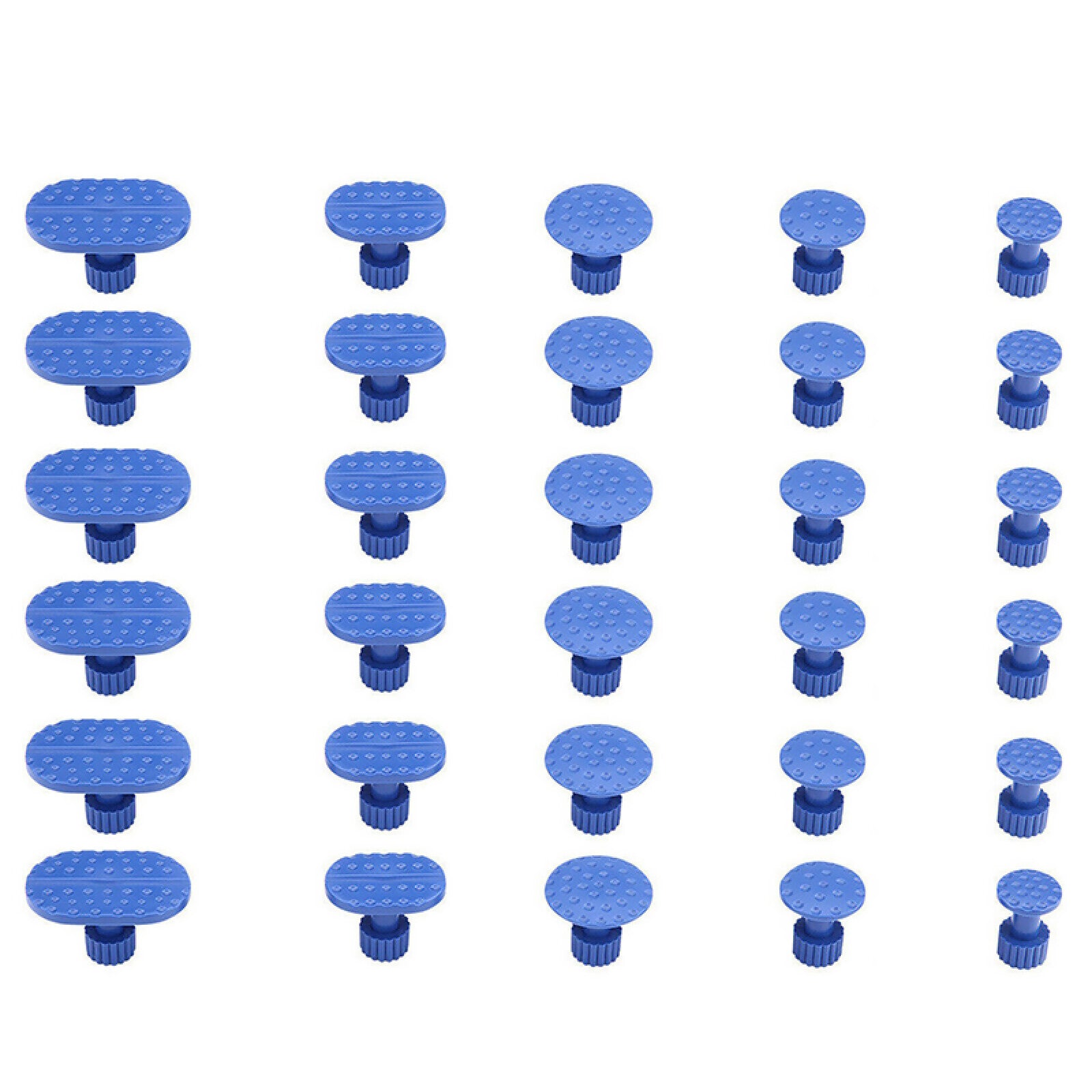 30Pack Variety SizesShapes Blue Nylon Pulling Tabs Dent Removaling Tool