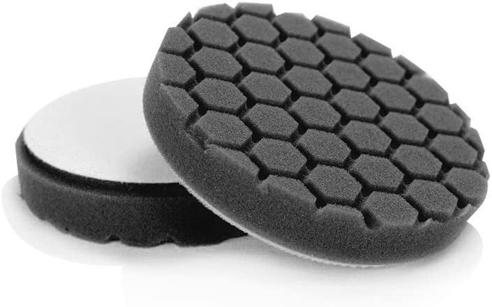 8-inch hexagonal logic foam polishing sponge pad, polishing pad appearance and ring polishing pad