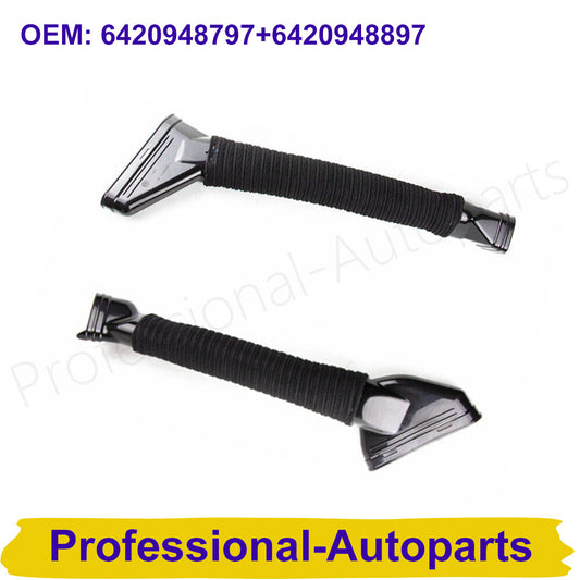 Left+Right Air Cleaner Intake Duct Hose for Benz ML350 GLS350 GL350 GL500 ML300