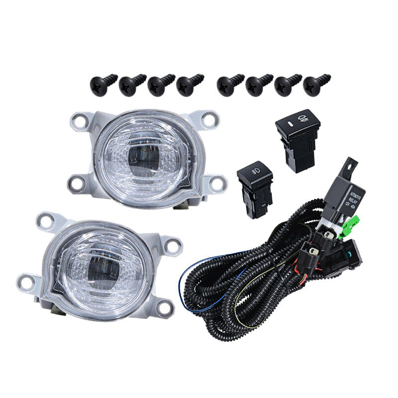 LED Fog Light With Wiring Switch Kit Assy Fit for Toyota for Corolla Hatchback 20-21