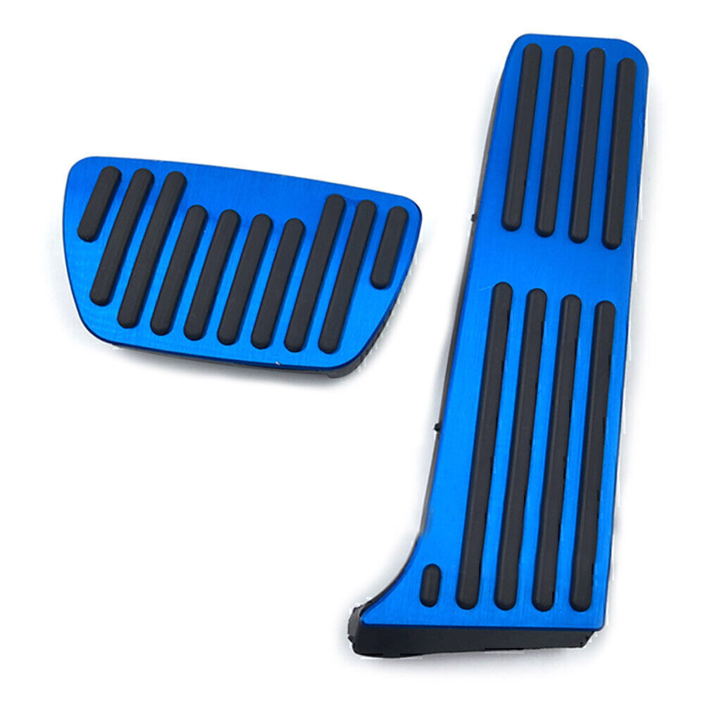 No Drilling Gas Brake Foot Pedal Cover AT Kit FIT 2018-2020 for Toyota for Camry Blue