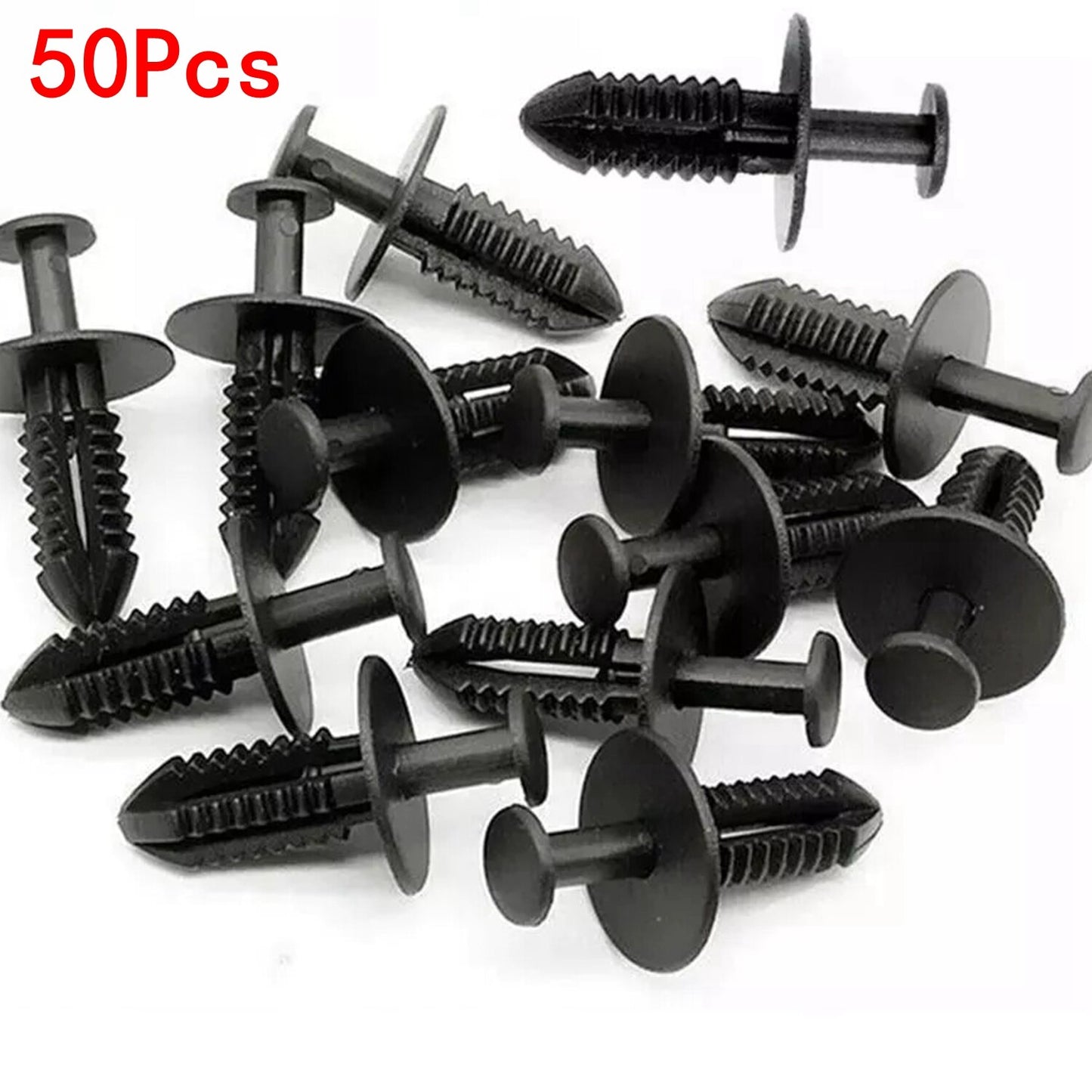 50pcs Fender Liner Rivet Push Type Clip Retainer for Mercedes-Benz 1249900492