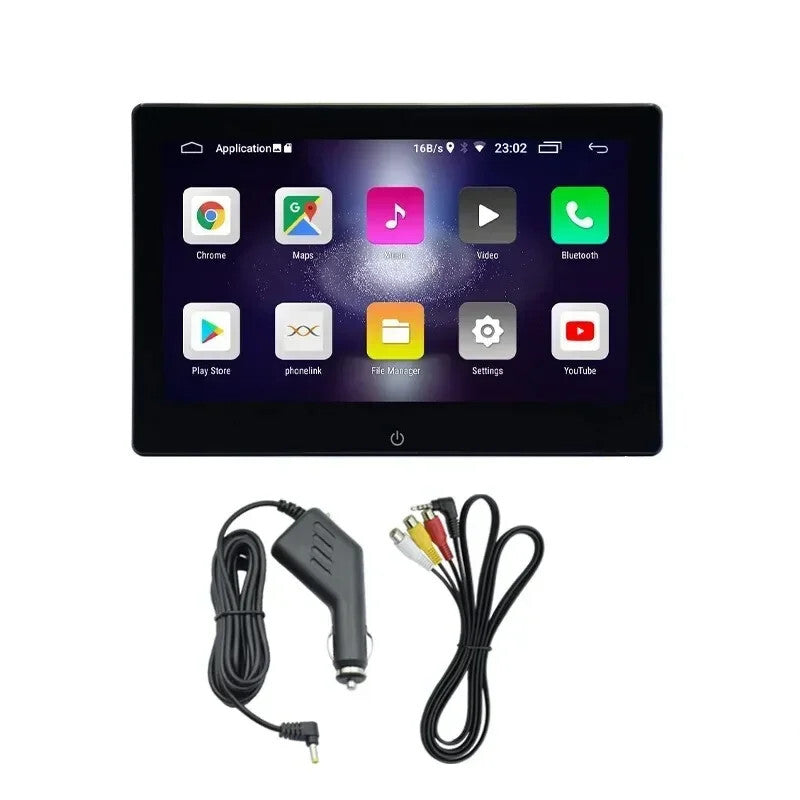 2Pc Car Headrest Monitor 4K Touch Screen 10.1 Inch Android 12 WIFI Video Player