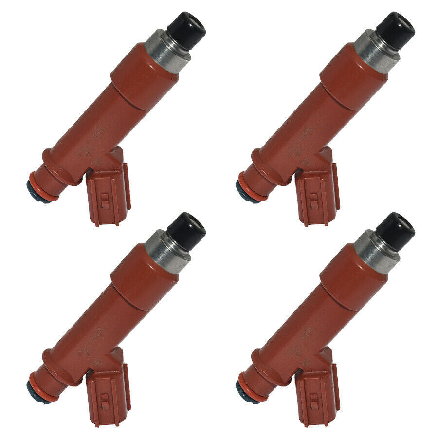 Set of 4 Fuel Injectors For Yaris NCP90 NCP92 2NZFE 1.3L L4 23250-21060