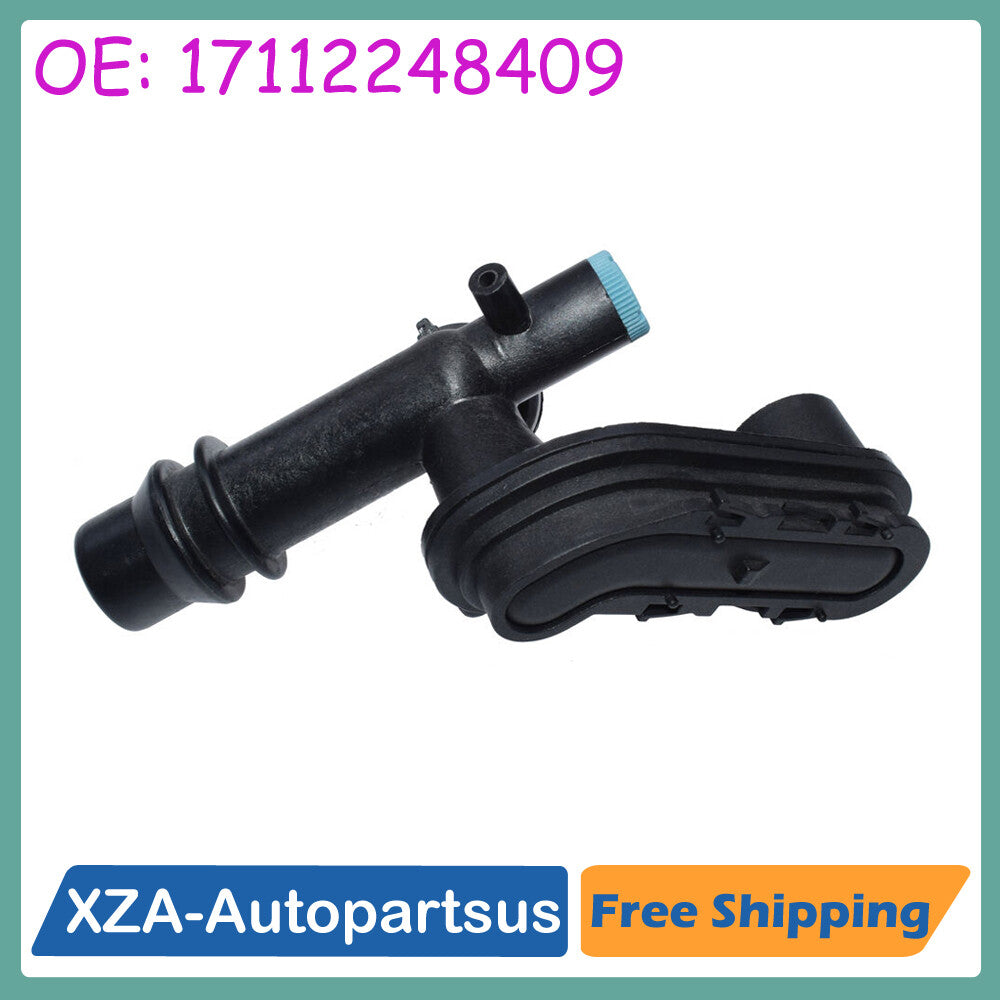 Coolant Expansion Tank Water Hose Connector Pipe for BMW X3 Z4 New 17112248409