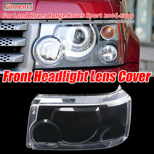 1 left front headlight lens cover fits for Land Rover for Range Rover Sport 06-09