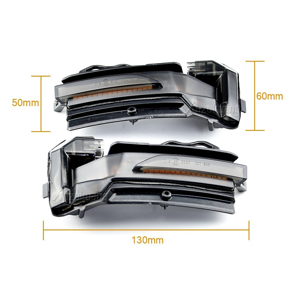 LED Mirror Turn Signal Light Indicator for Audi Q2 GA Q3 F3 2016-2019