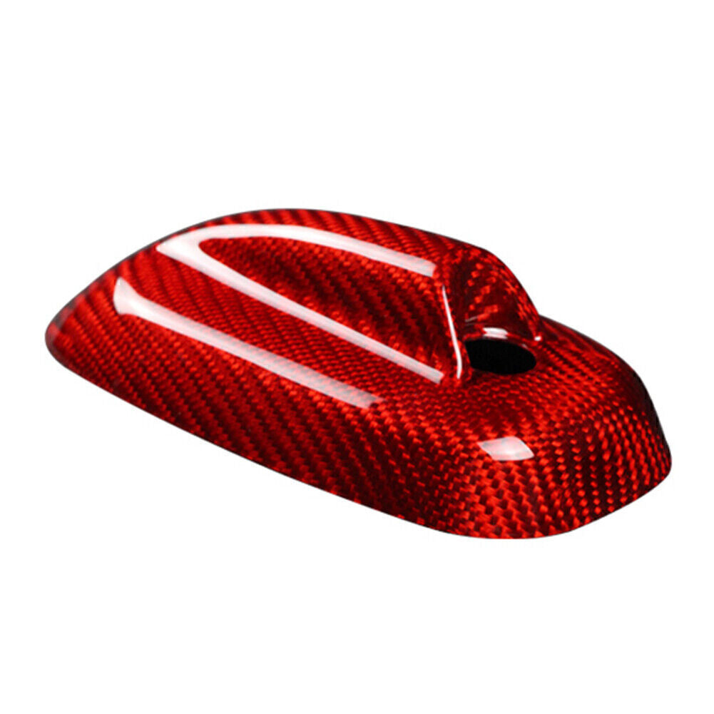 Carbon Fiber Red Shark Fin Antenna Cover Sticker for BMW for Mini Cooper F55 F56