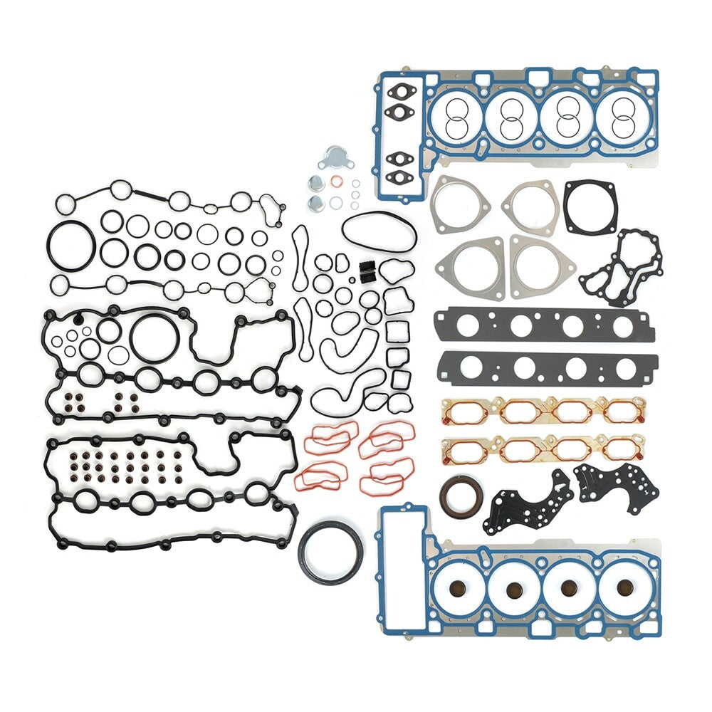 Engine Rebuilding Gasket w/ Head Bolt Connecting Rod Bearing Kit for Audi S5 A6