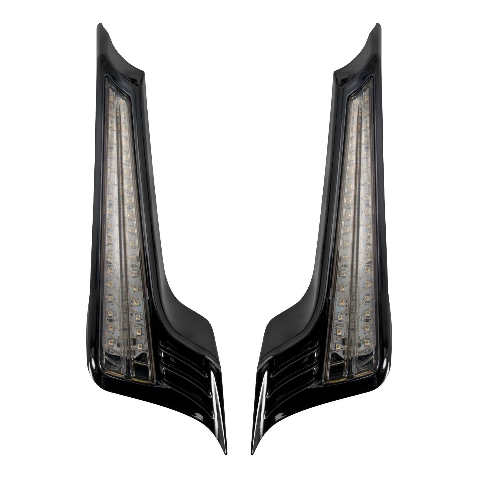 Rear Fender Filler Panel Turn Singal LED Light for Harley Touring Steet Glide