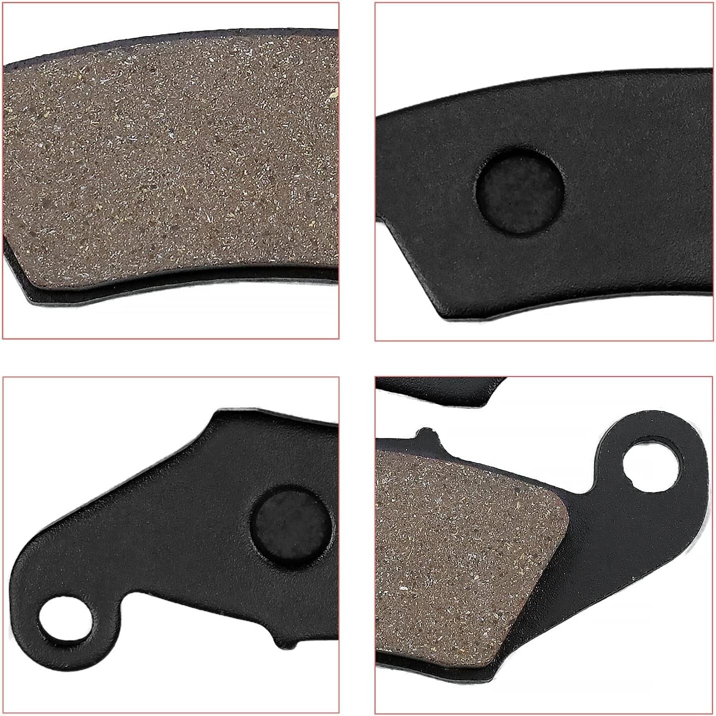 Front and Rear Brake Pads for YAMAHA WR250 RX/RY 2008-2010 WR 400 450 YZ 426 450
