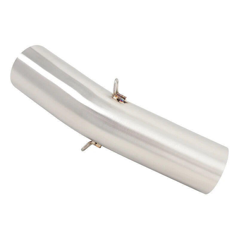 for Kawasaki ZX6R 636 Slip-On Stainless Exhaust Mid-Pipe  Muffler 2009-2022