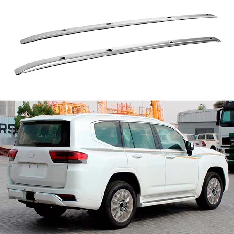 Luggage Roof Aluminium Alloy for TOYOTA LANDCRUISER Locking Screws Rack 2018