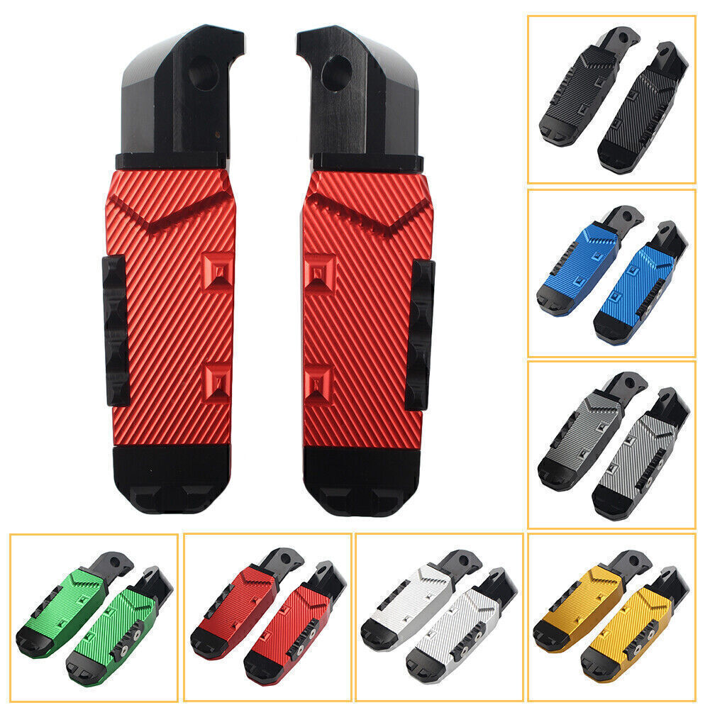 Rear Footrest Foot Pegs Pedal Passenger Pads Fit for Yamaha FZ1 YZF R3 MT09 MT07 FZ1