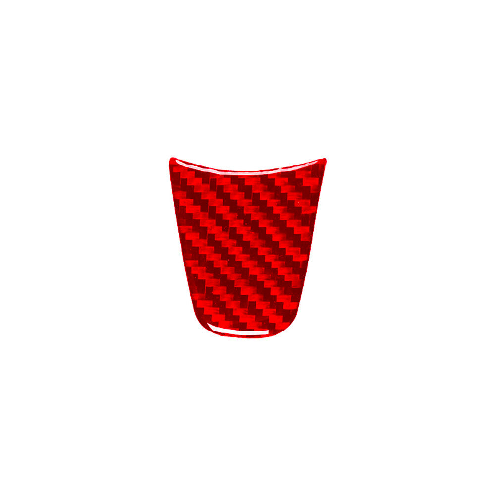 Red carbon fiber interior steering wheel chin cover trim available on for Chrysler 200