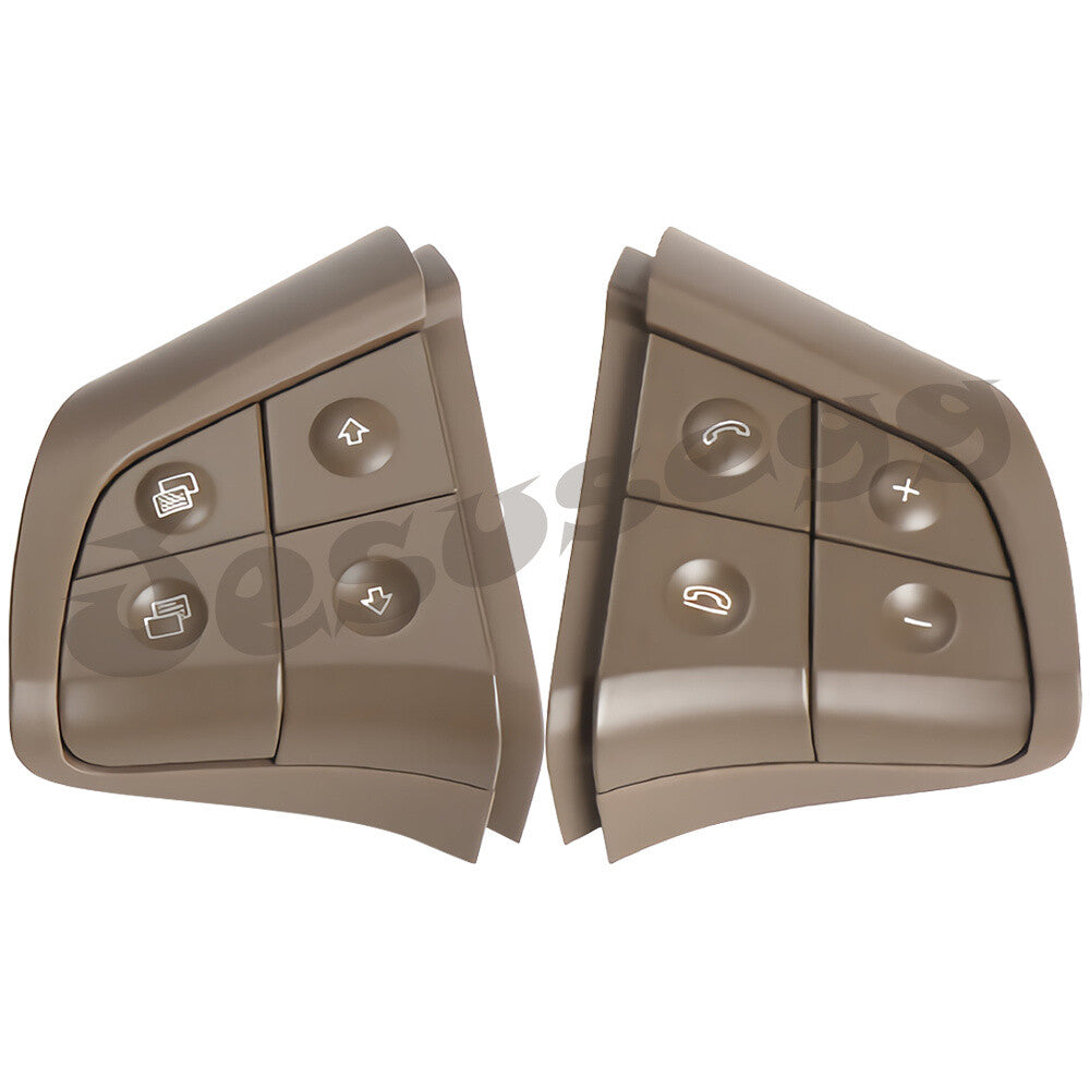 Qty 2 Steering Wheel Switch 4 Button Fit for Mercedes-Benz W164 W251 W245