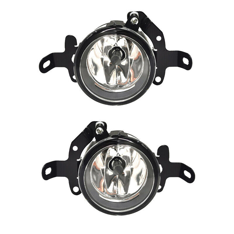 Pair Front Bumper Fog Lights For 2008-2014 for Mitsubishi Pajero V93 V98
