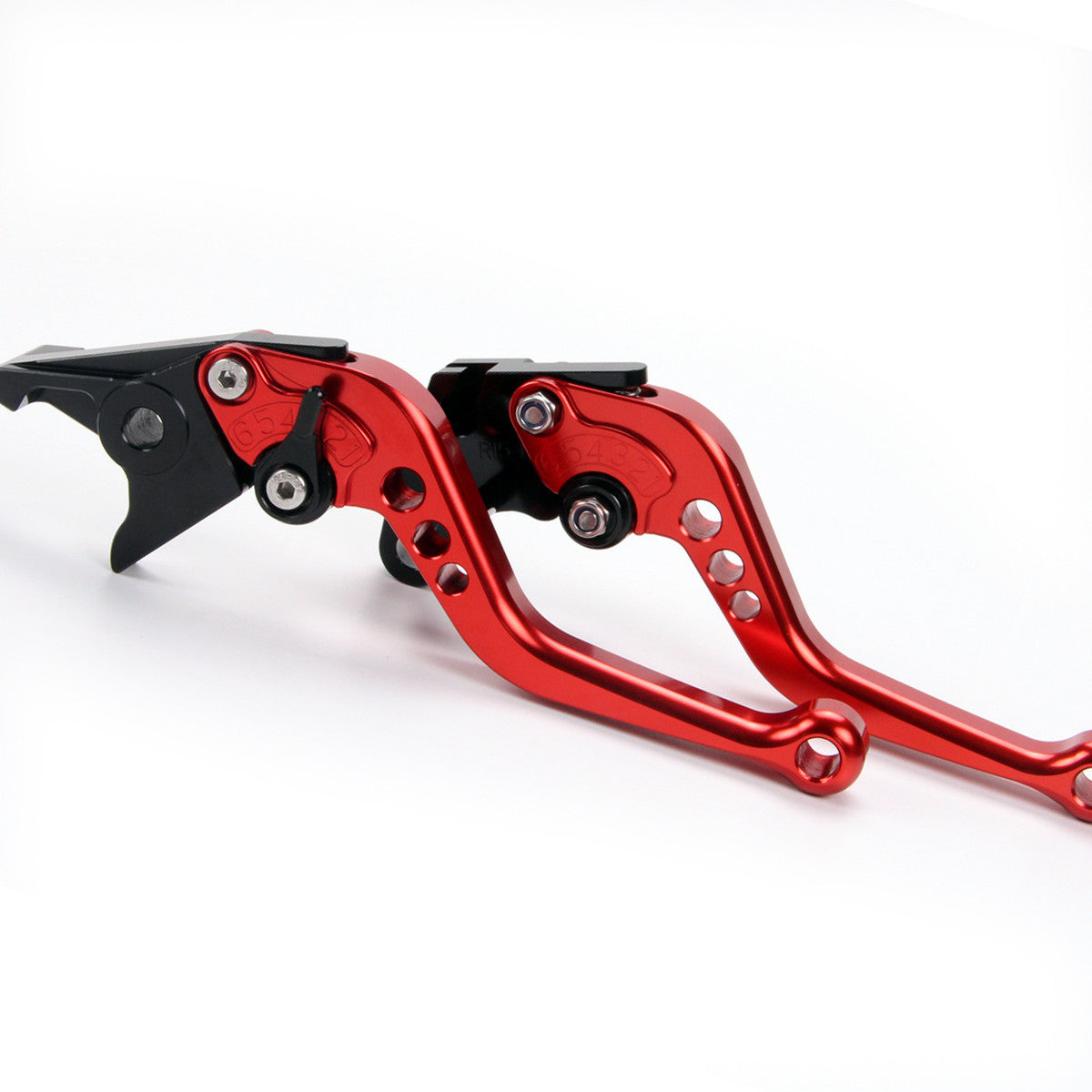 for Ducati Scrambler 2015-2017/Monster 821/797 Short Brake Clutch Levers Red