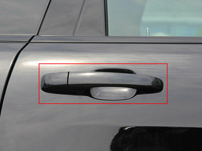4P for Jeep Grand Cherokee 2011-2020 Carbon Fiber Exterior Door Bowl Cover Trim