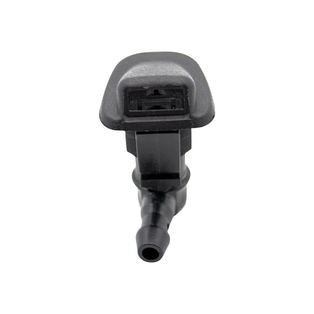 Front Windshield Wiper Washer Jet Nozzle Black Plastic for Wrangler JK 2013-2017