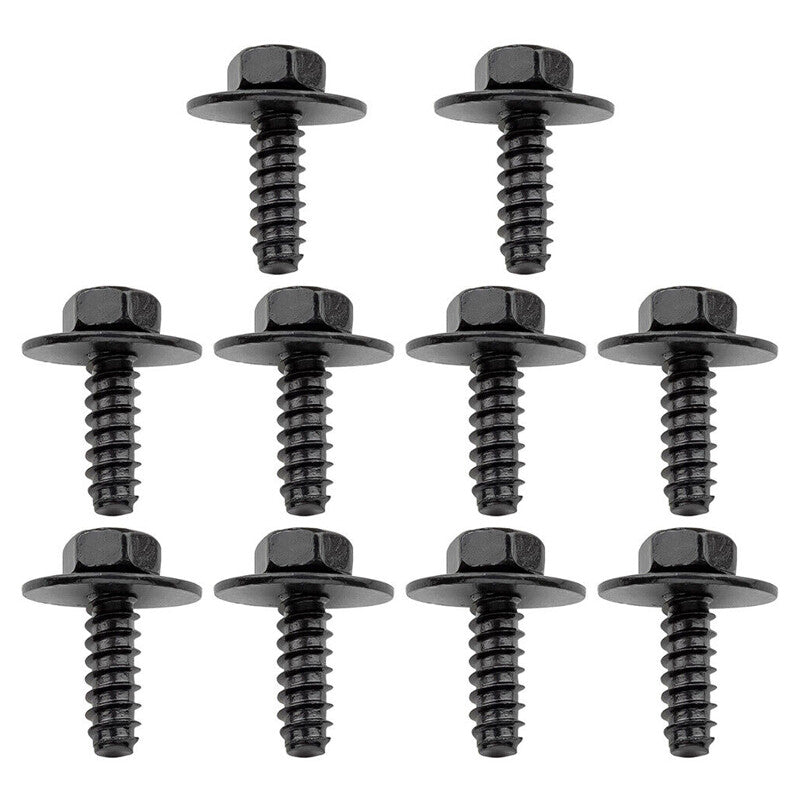 10x Bumper Retainer Screw Fit for Mazda 2 3 5 6 CX-7 CX-9 RX-8 Miata Millenia