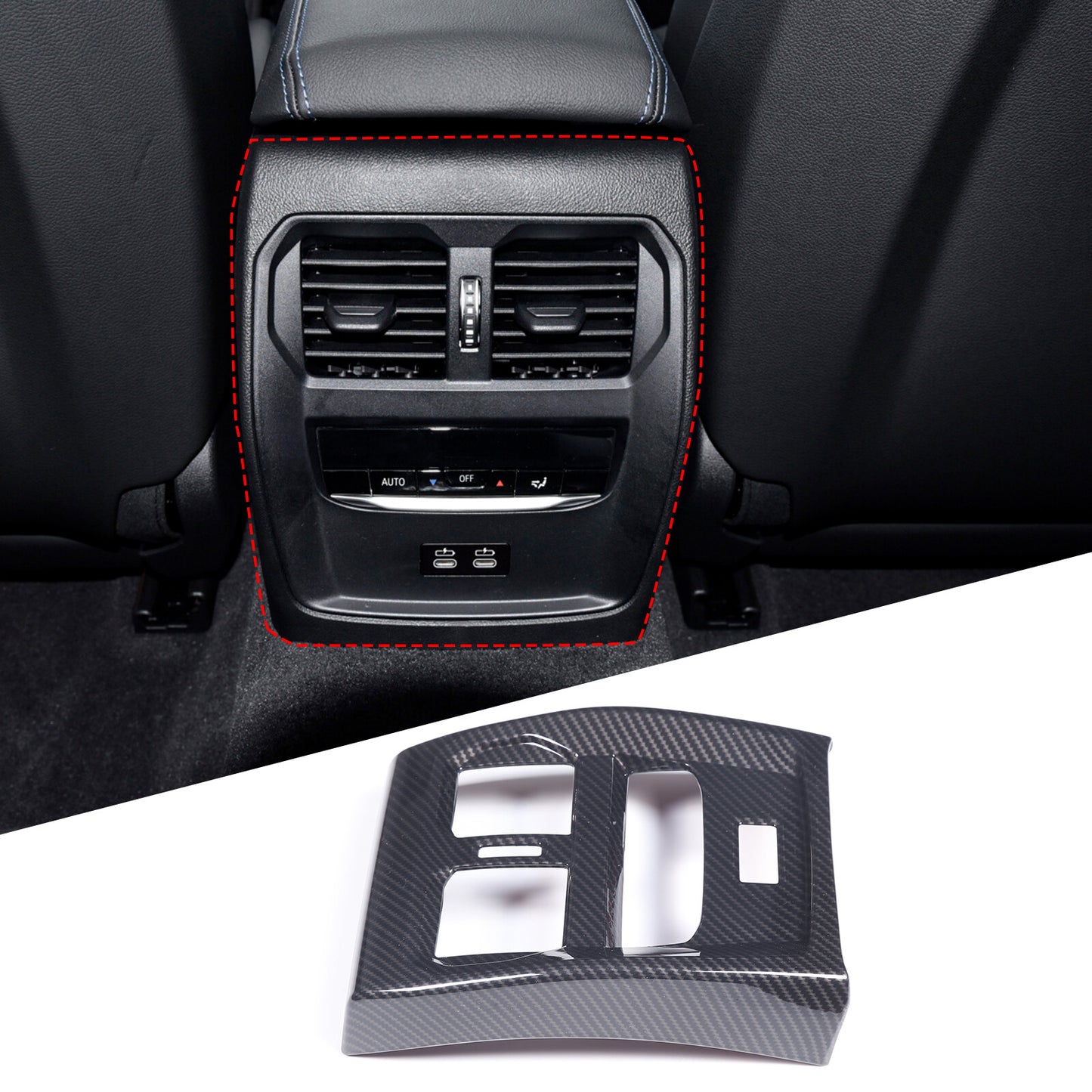 4-Piece Silver Front and Rear Door Handle Cup Covers for Toyota Tacoma 2016-22