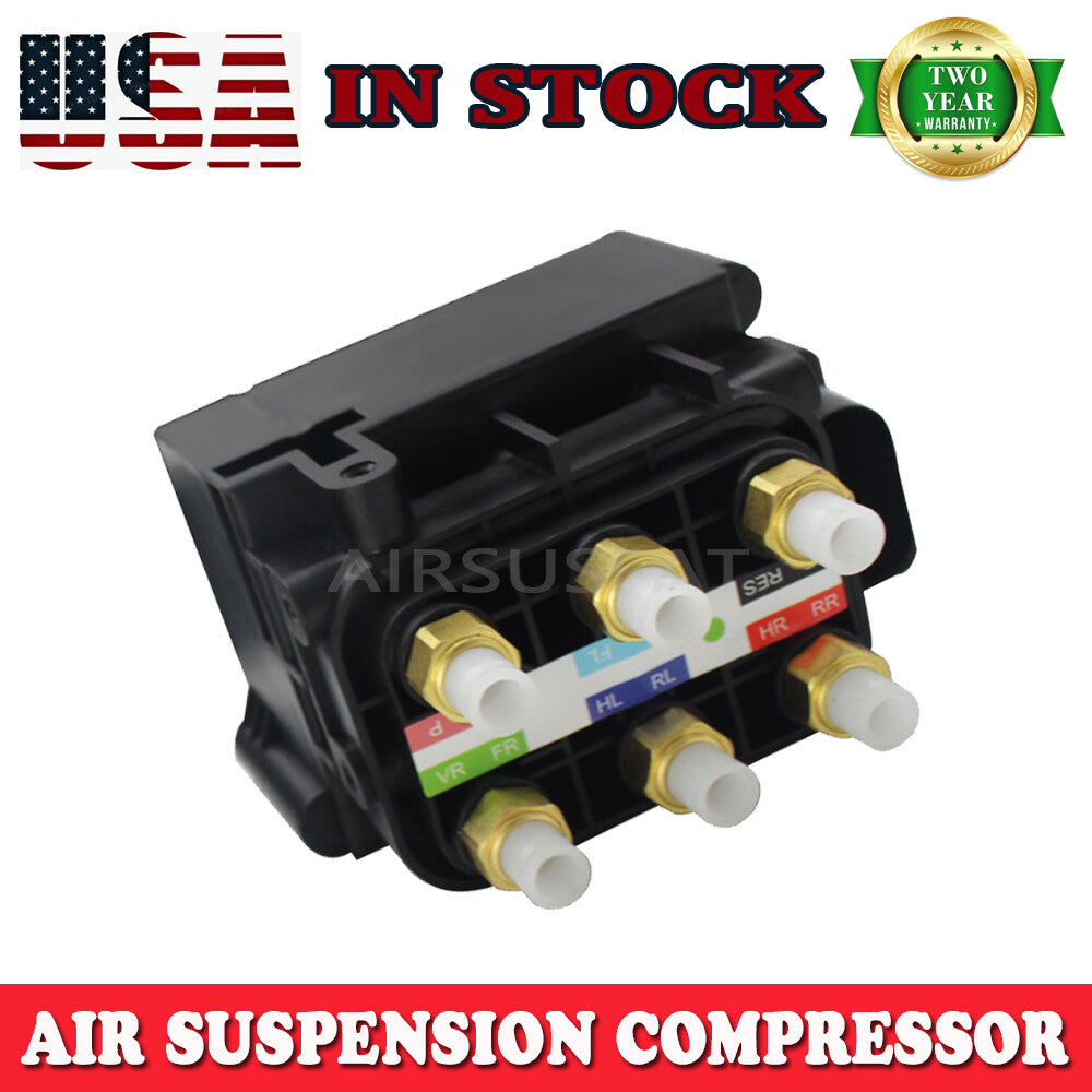 for Audi Q7 for VW Touareg for Cayenne Suspension Air Supply Solenoid Valve Block NEW