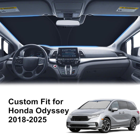 For 2018-2025 for Honda Odyssey Car Front Windshield Sunshade Sun Cover Accessories
